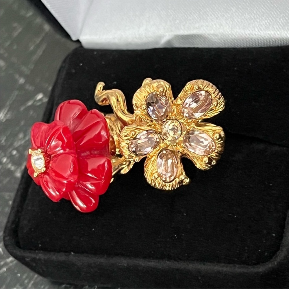 Alexander McQueen Flower Ring - Picture 10 of 16
